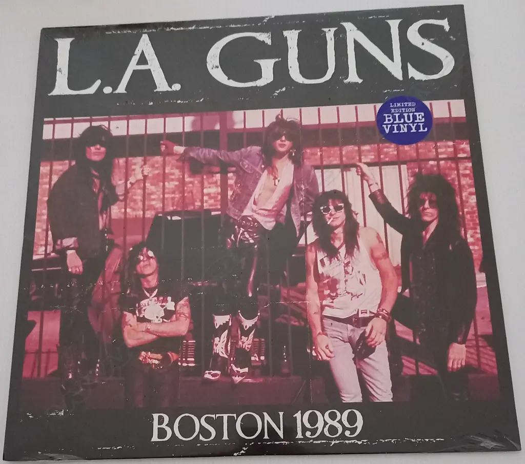 L.A. Guns, Boston 1989,  (Sealed album) Image 1++